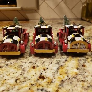 Hand painted truck ornaments